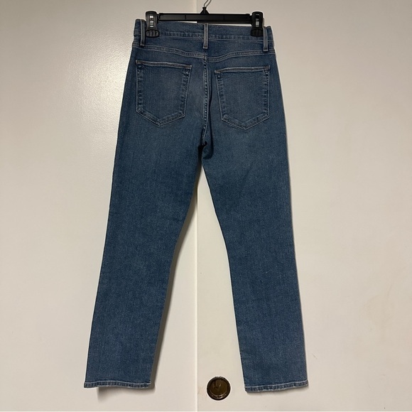 Frame Le High Straight Denim Jeans in Bixby Size 26 - Picture 9 of 9